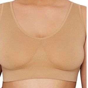 NWOT Rhonda Shear Seamless Leisure Ahh Bra pull-on